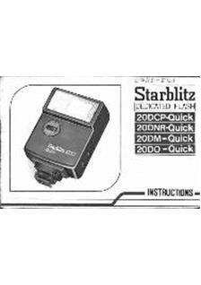 Starblitz 20 DCP Quick manual. Camera Instructions.